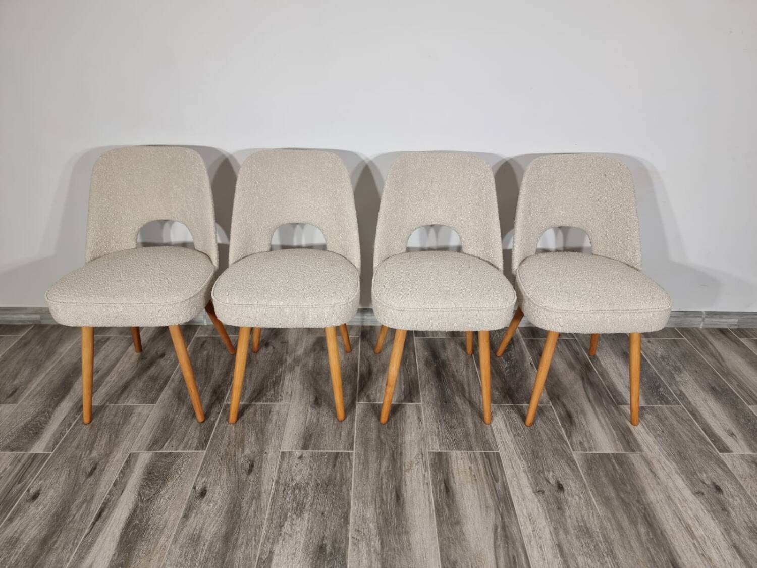 Dining Chairs by Oswald Haerdtl for Ton, 1950s, Set of 4