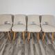 4 chaises par Oswald Haerdtl pour Ton, 1950