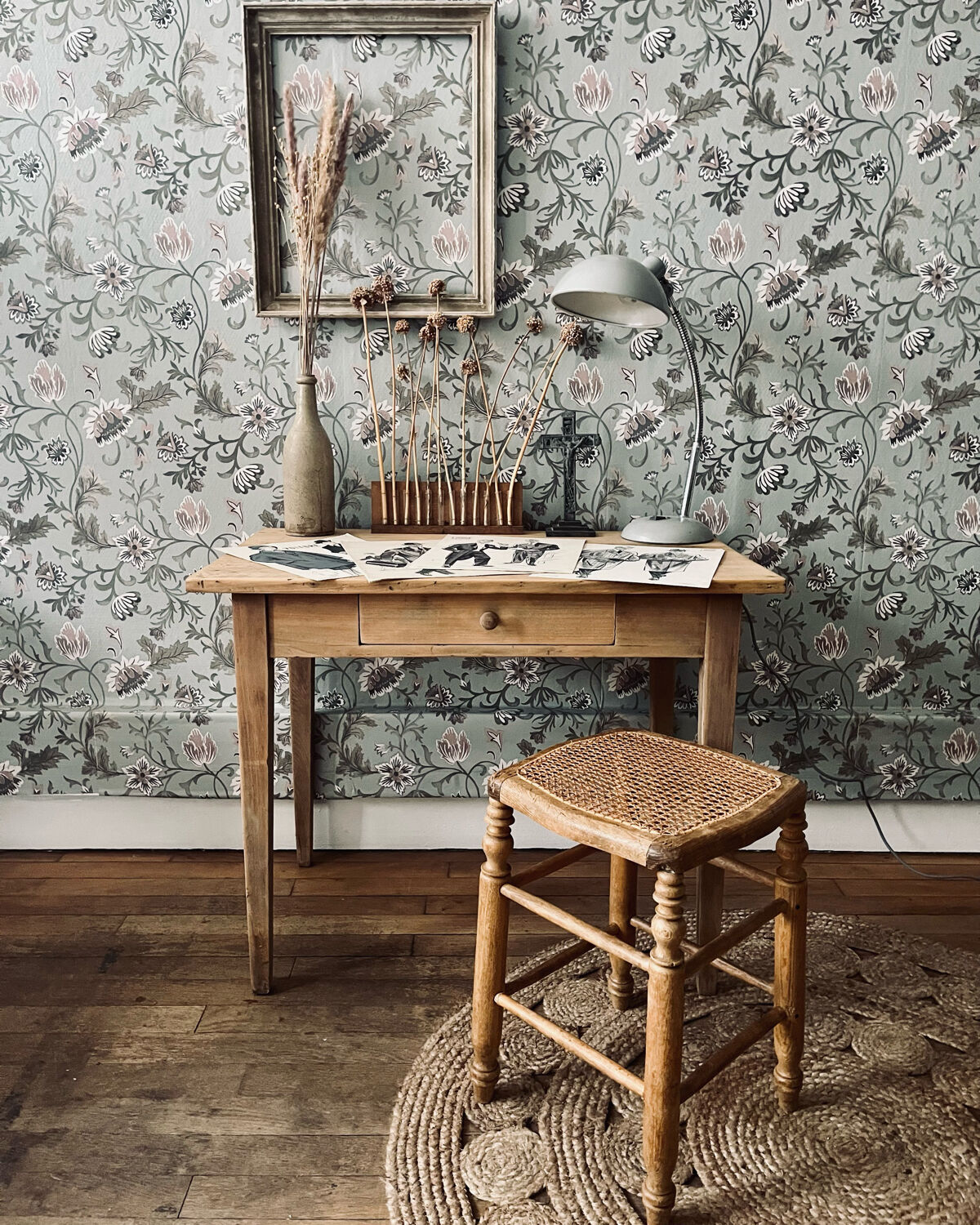 Vintage farmhouse table