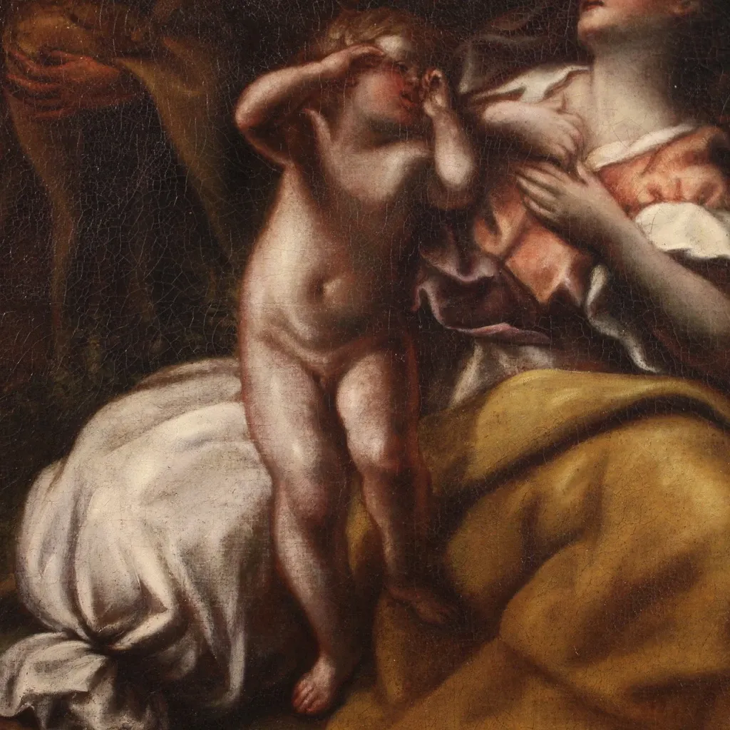 Religious painting from the 17th century
