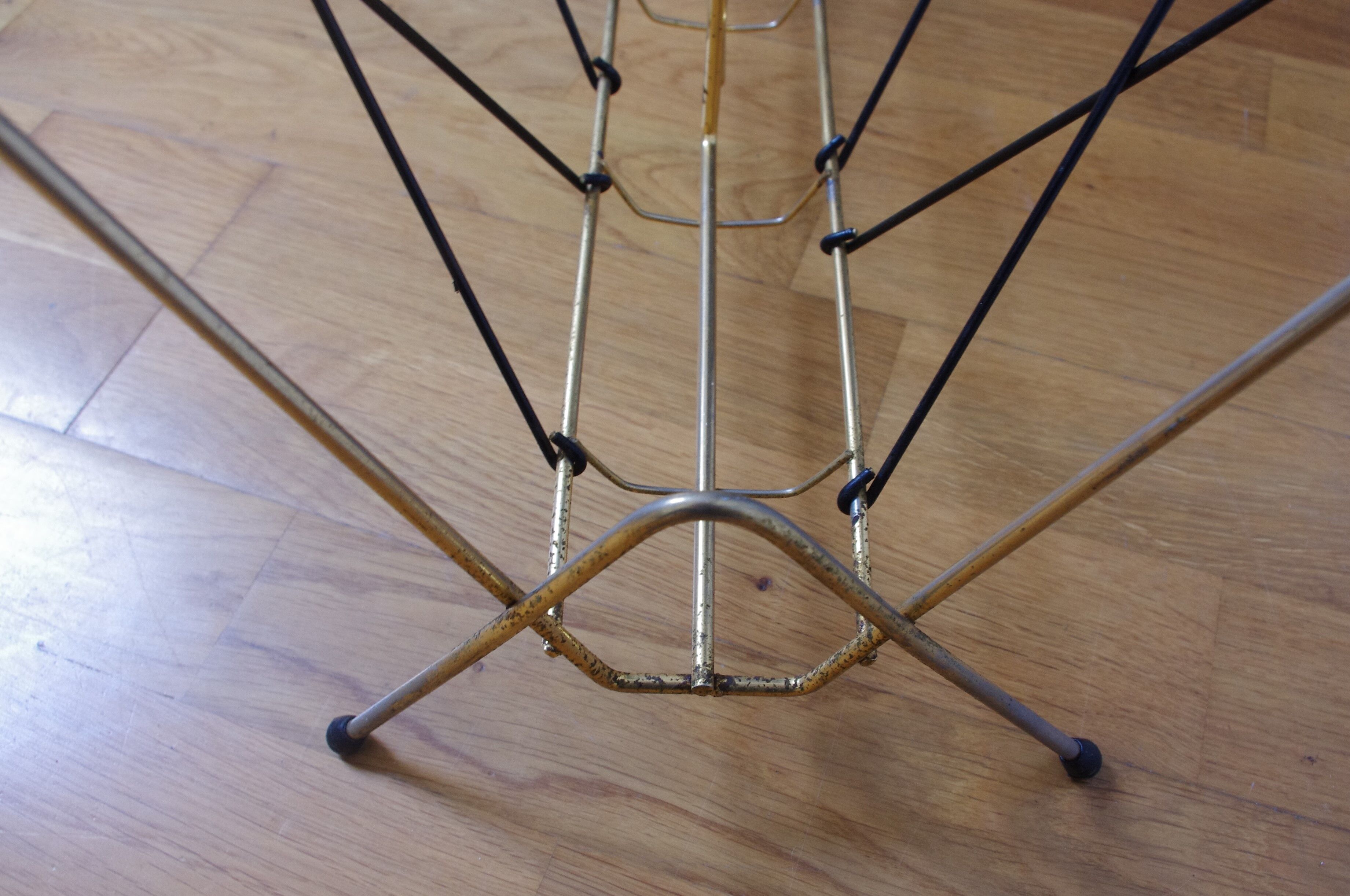 Magazines door scoubidou gold metal