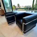 Fauteuils LC2  Cassina Le Corbusier