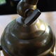Reglable brass table lamp