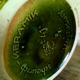 Vintage West Germany ceramic bamboo vase