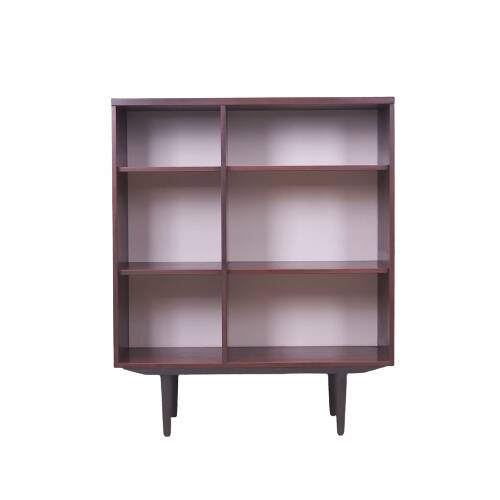 Mahogany bookcase, Swedish design, 1960s, production: Ulferts