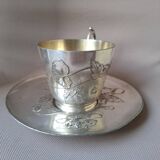 Gallia/Christofle silver-plated mug