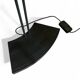 Black halogen floor lamp – design by Sigheaki Asahara, circa 1980