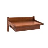 Teak Wall Console attributed to Børge Mogensen, 1960s