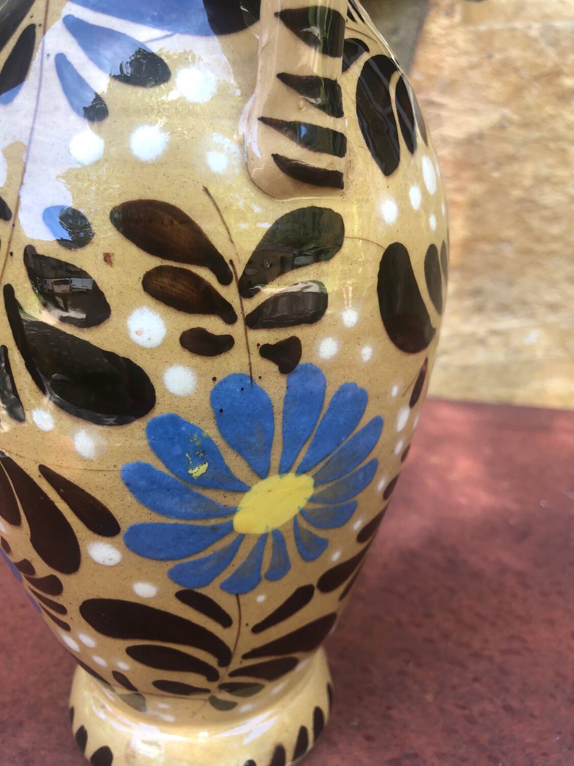 Italian flower vase