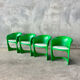 Ensemble de quatre chaises Steen Ostergaard pour Cado, Danemark, 1974