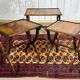 Suite de tables gigognes anglaises en acajou des années 1950