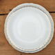 5 hollow plates white porcelain
