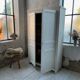 White cutter cabinet