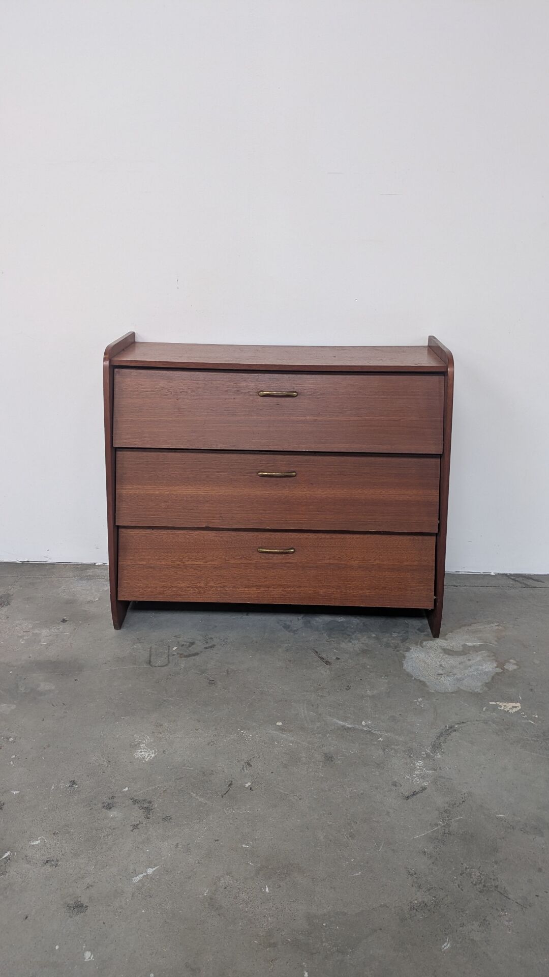 Vintage Scandinavian design shoe cabinet