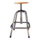 Restored factory stool L. Sautereau, 1950s-60s.