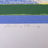 Color Lithography on Fabriano Paper by Hardy Strid, 1950s