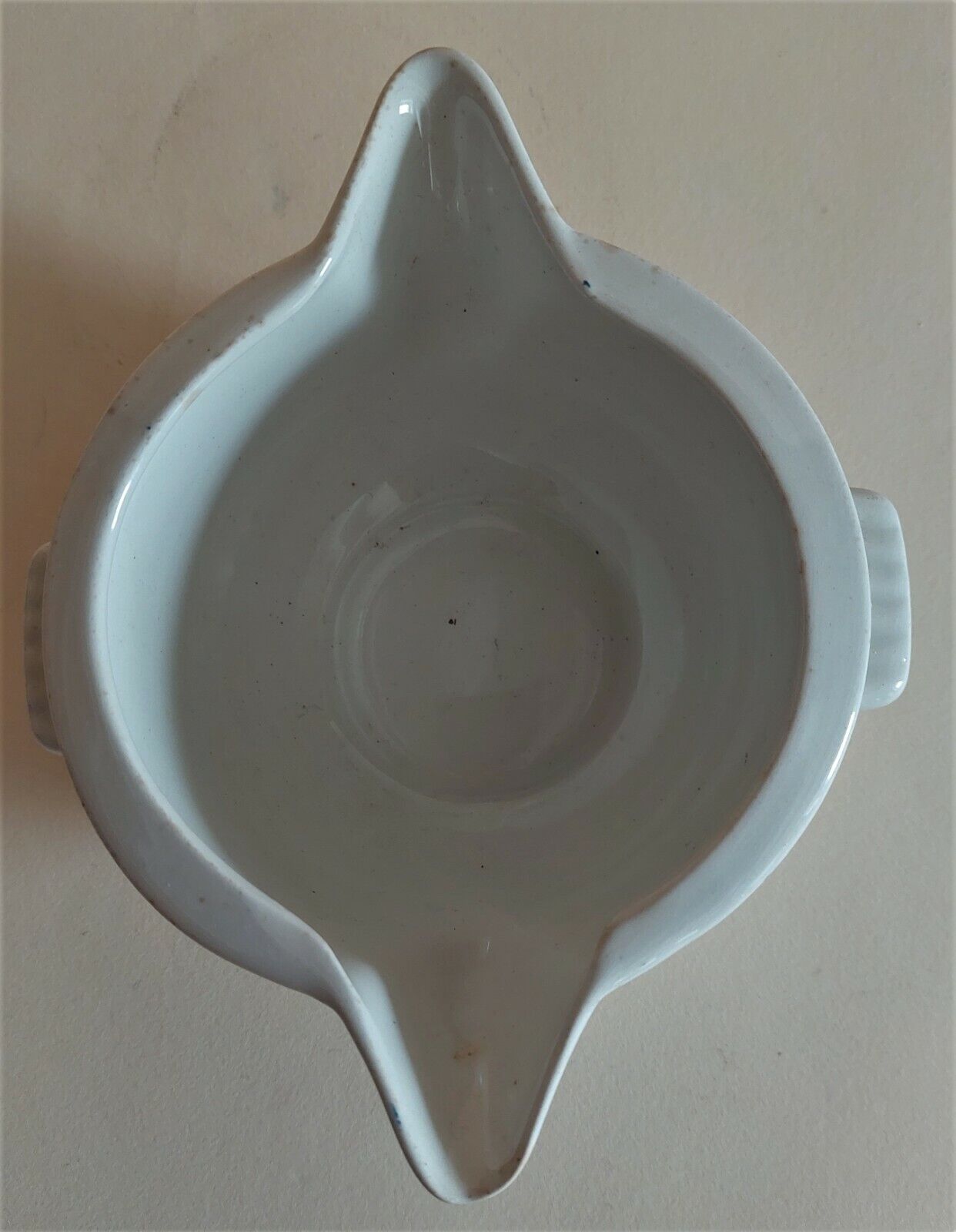 Gravy boat Moulin des Loups Orchies model Bric bleu 50s