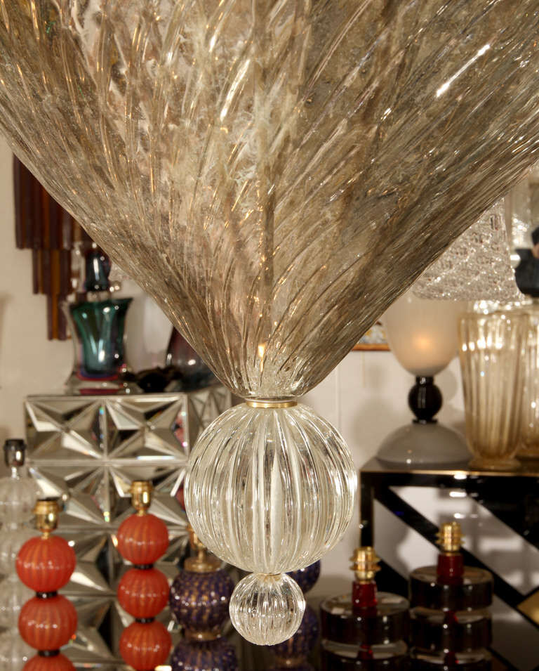 Murano glass chandelier