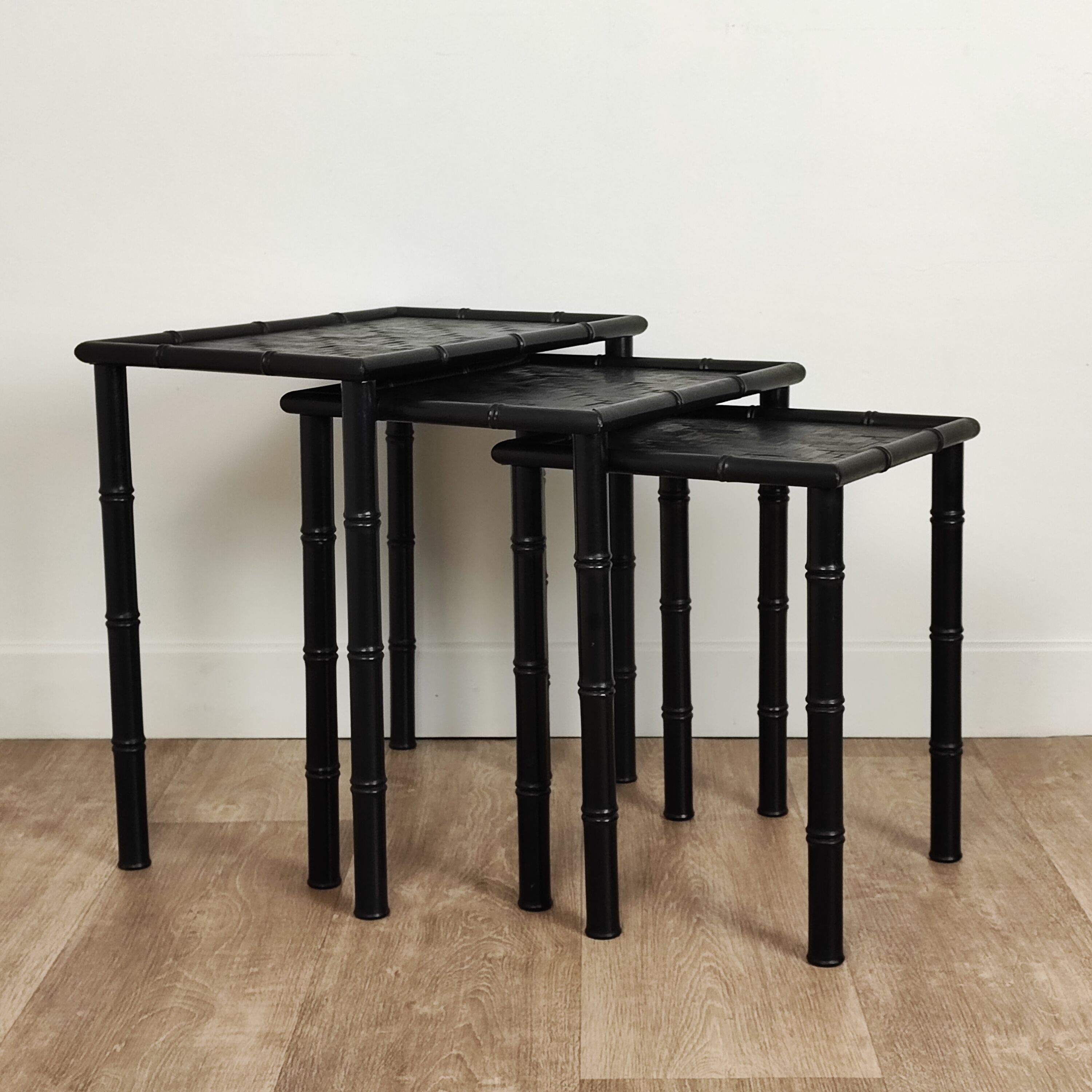 Bamboo nesting tables