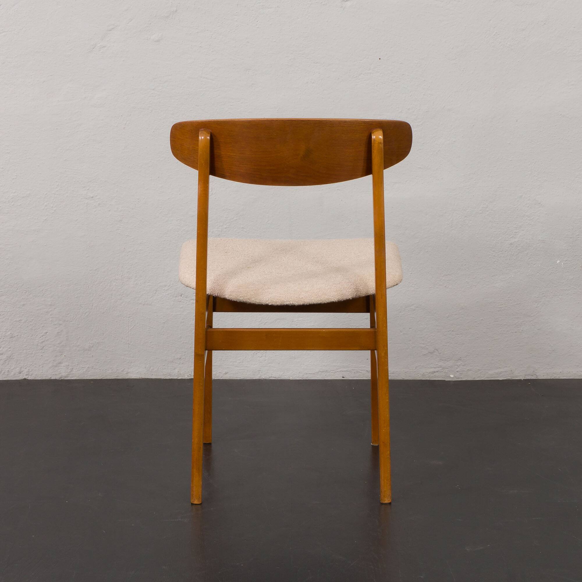 Danish vintage teak mid-century chairs by Farstrup, set of 6, Denmark, 1960s