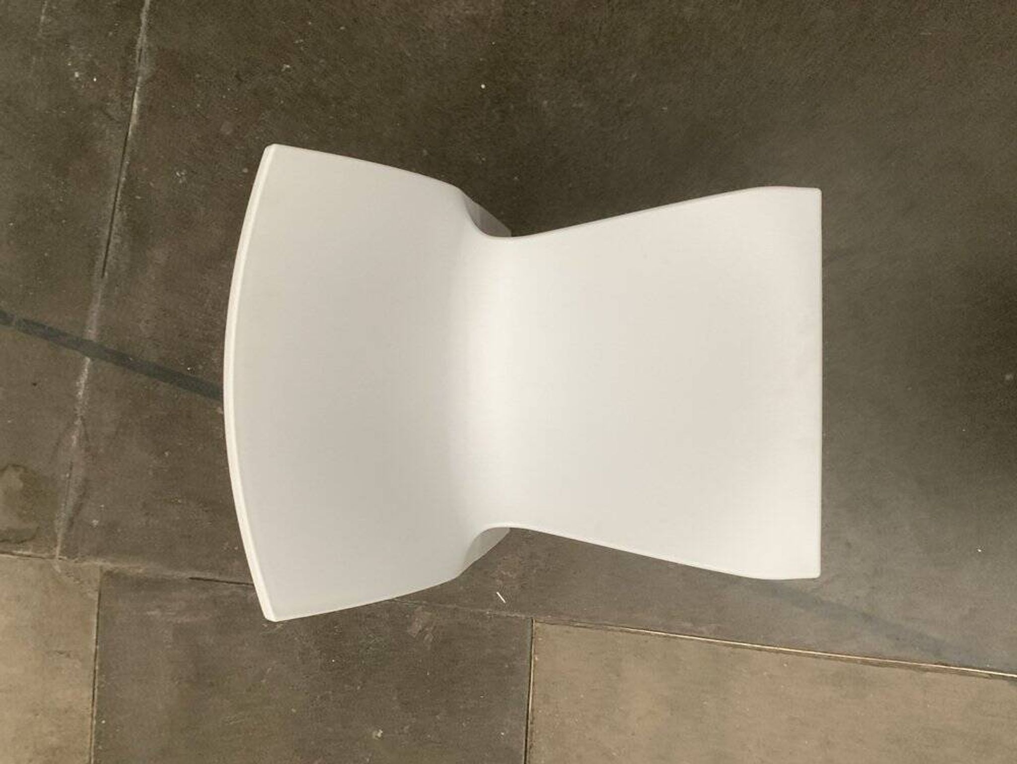 Stackable plastic auxiliary chair Italian Rome