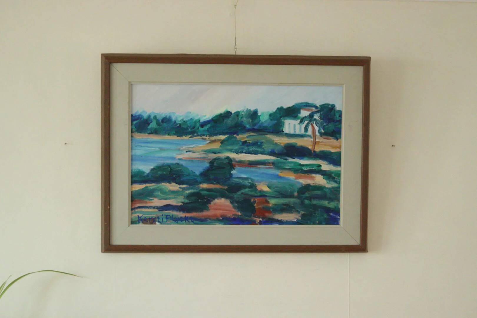 "Mediteranean Landscape" by Kersti Flyckt