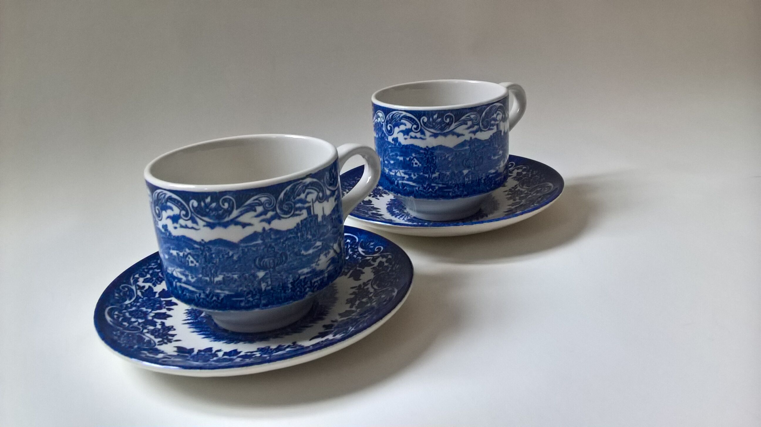 Two English cups Broadhurst The English Scene