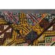 Tapis vintage turc Oushak fait main en laine et coton, années 1970