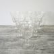 6 stemmed glasses arc france style xviii h 15,7 cm