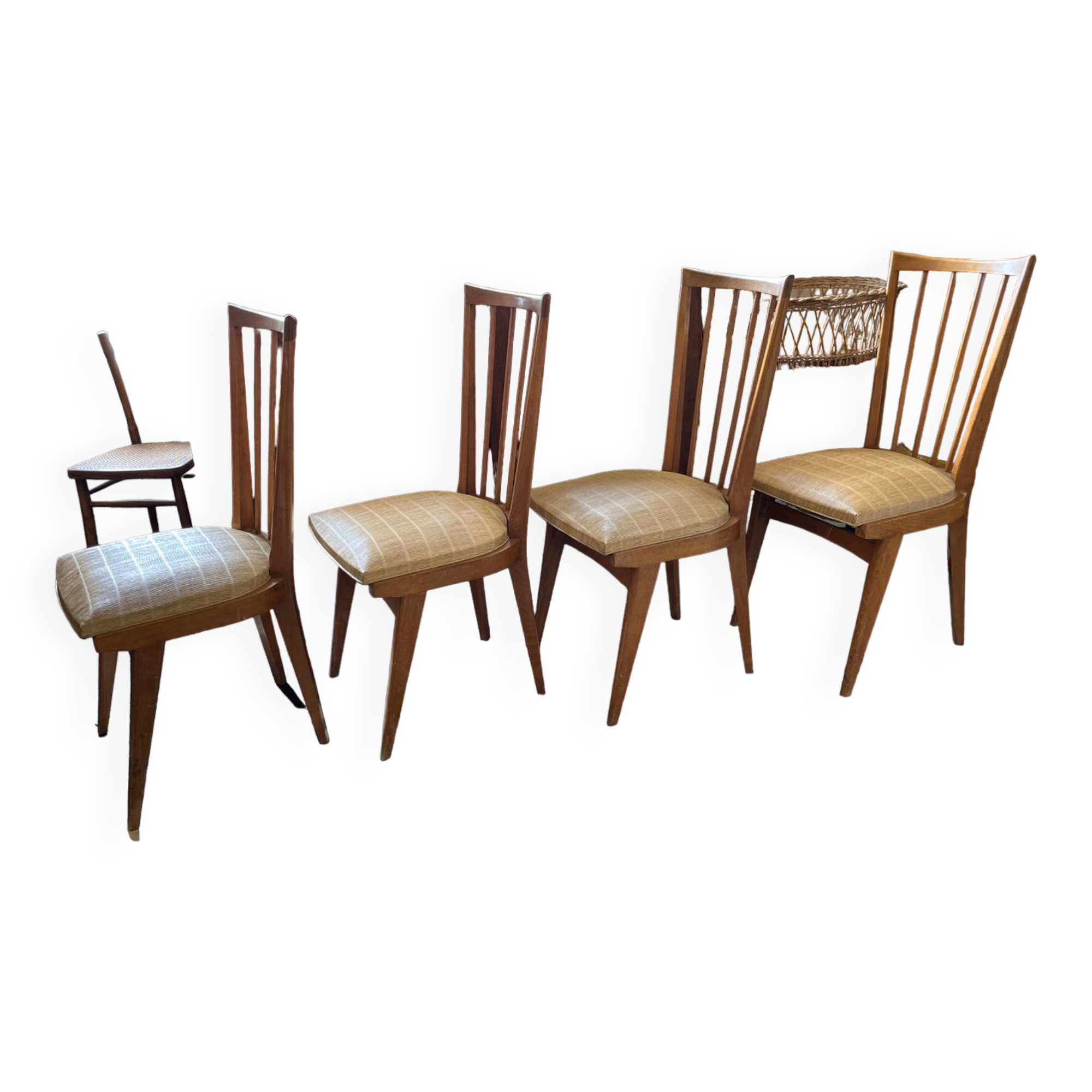 Set of 4 chairs 1950