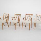 Set of four "Poly- Z" dining chairs by A. A Patijn, The Netherlands 1950's