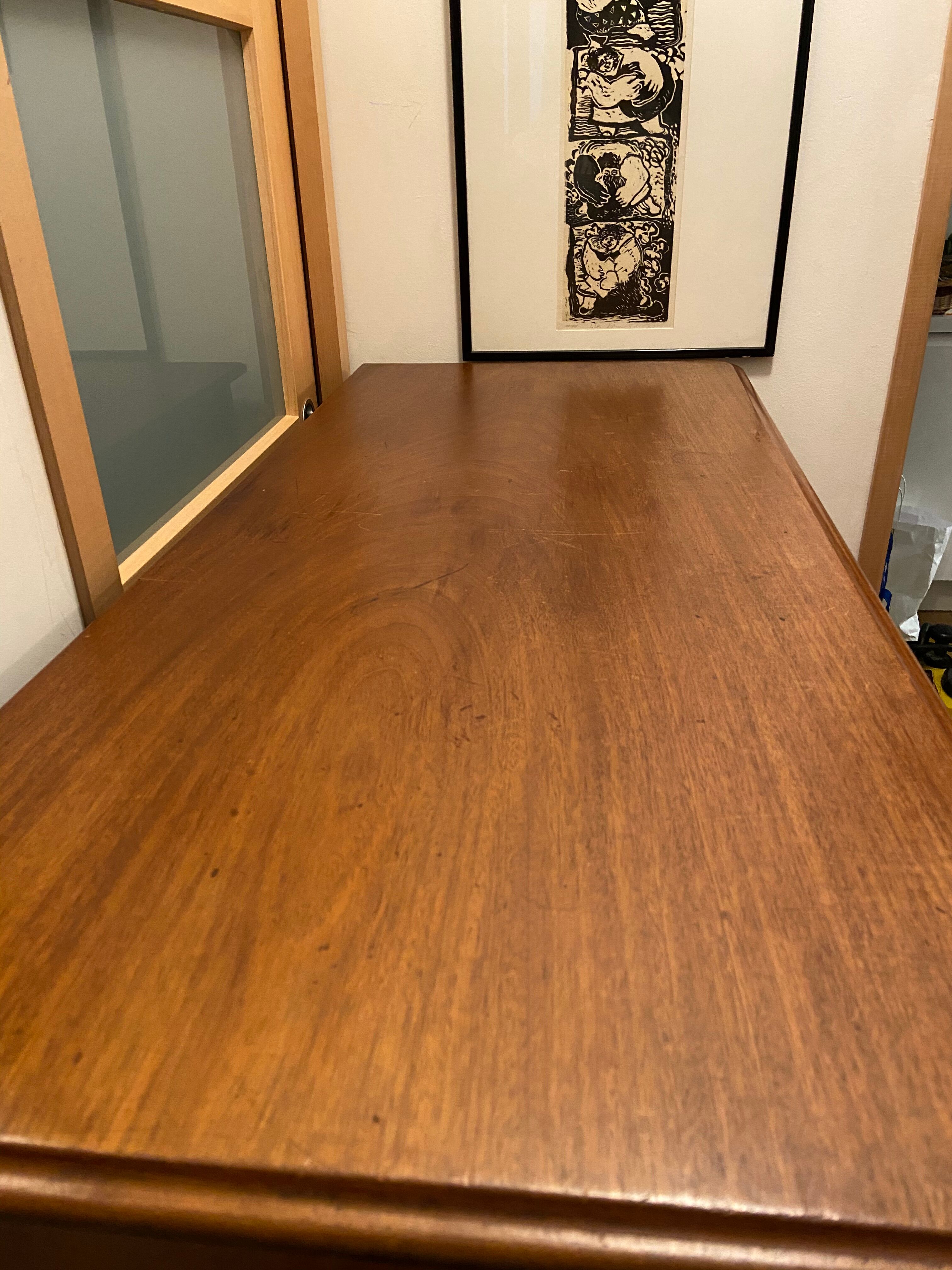 English walnut dresser at the end of 19th, Birmingham Liverpool