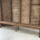 Slatted bench