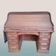 American solid wood roller desk