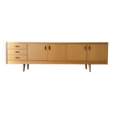 Vintage Scandinavian teak sideboard, 1970.