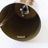 Mid-century Malmö Metallvarufabrik pendant light brass and glass