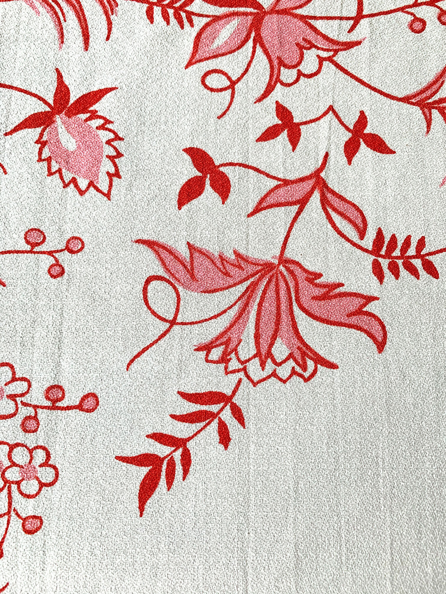Nappe fleurie vintage