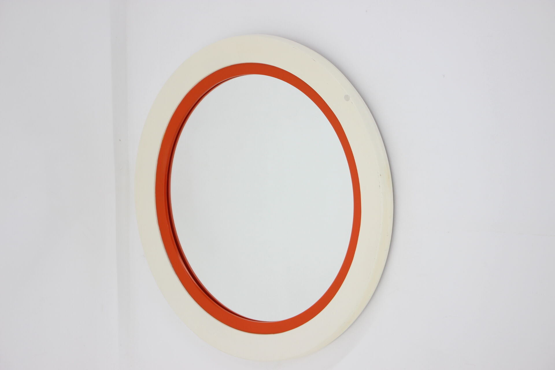1960s Round Italian Mirror