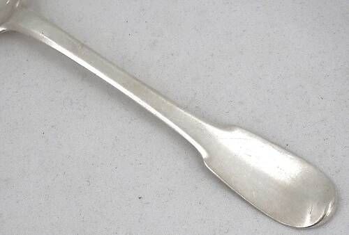 Rare set of 6 silver teaspoons, 18th century, Besançon, Gounot, Uniplat
