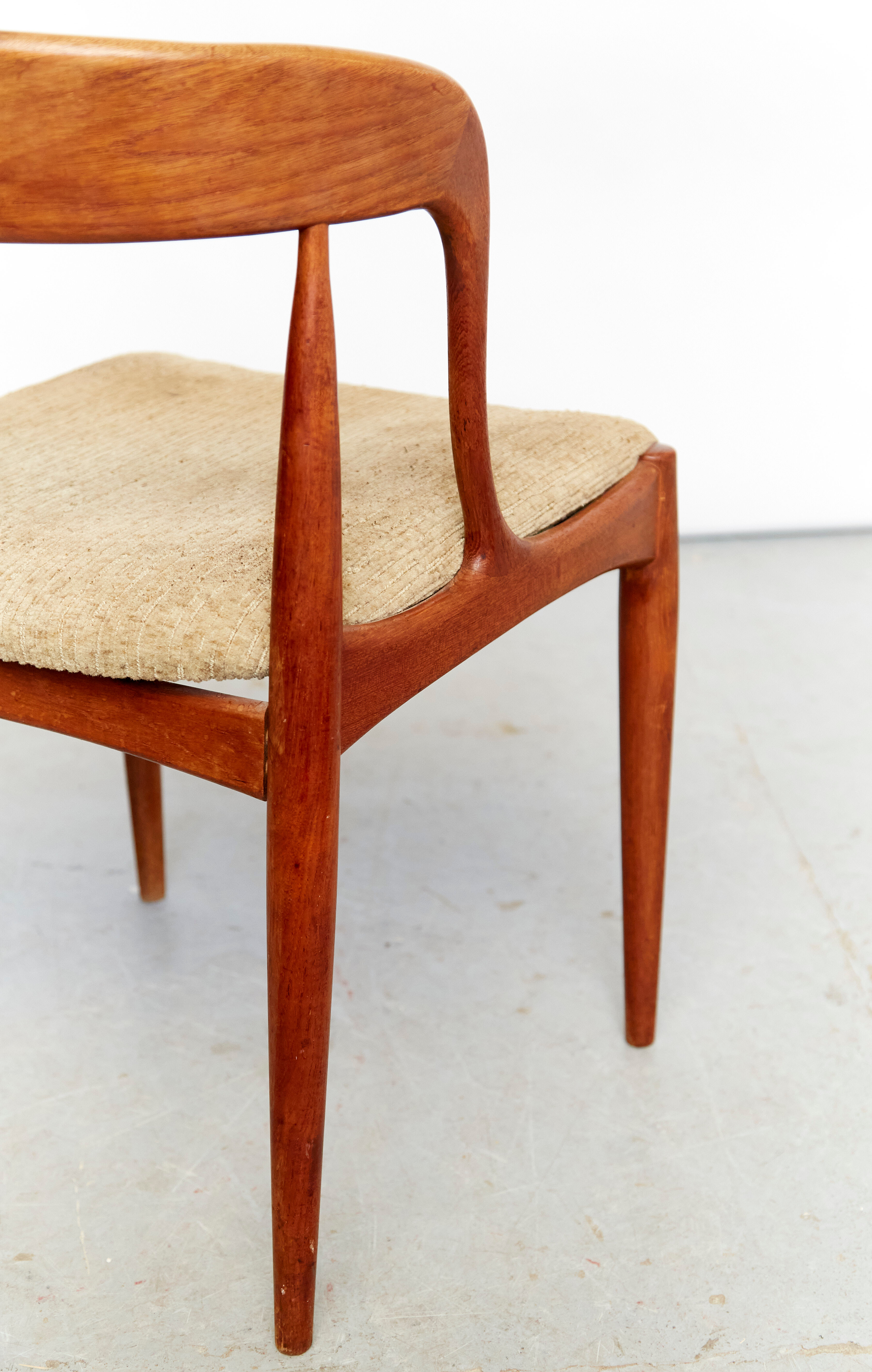 Lot de 5 chaises de Johannes Andersen pour Uldum Møbelfabrik