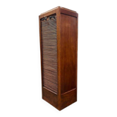 Classeur à rideau vintage en bois