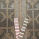 Vintage Turkish hallway rug 53x260 cm