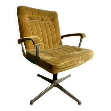 Fauteuil de bureau vintage par Osvaldo Borsani pour Tecno