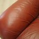 Burgundy armchair, Italian design, 1970s, production: Italy
