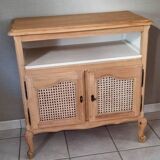 Meuble cannage style Louis XV