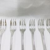 Christofle pearl cake forks