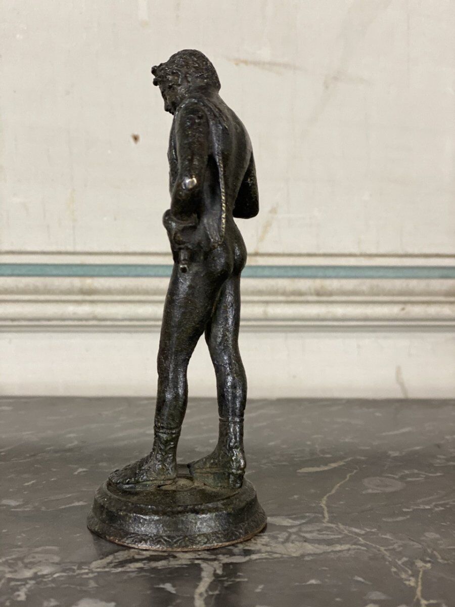 Narcissus, bronze after the antique