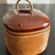 Longchamp leather and ceramic box