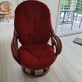 Wicker armchair