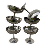 6 Rémy Letang stainless steel bowls